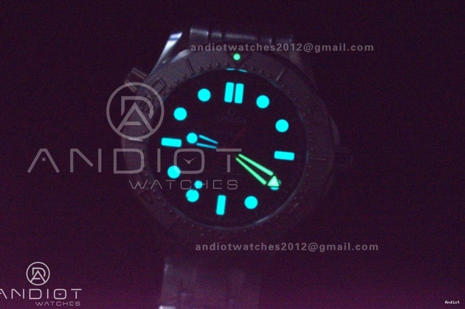 Dial Black Bracelet 1:1 Seamaster Diver A8806 Nekton SS VSF Best on Edition 300M 1218